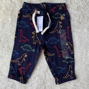 Gap baby navy dinosaur print pants bottoms for boy